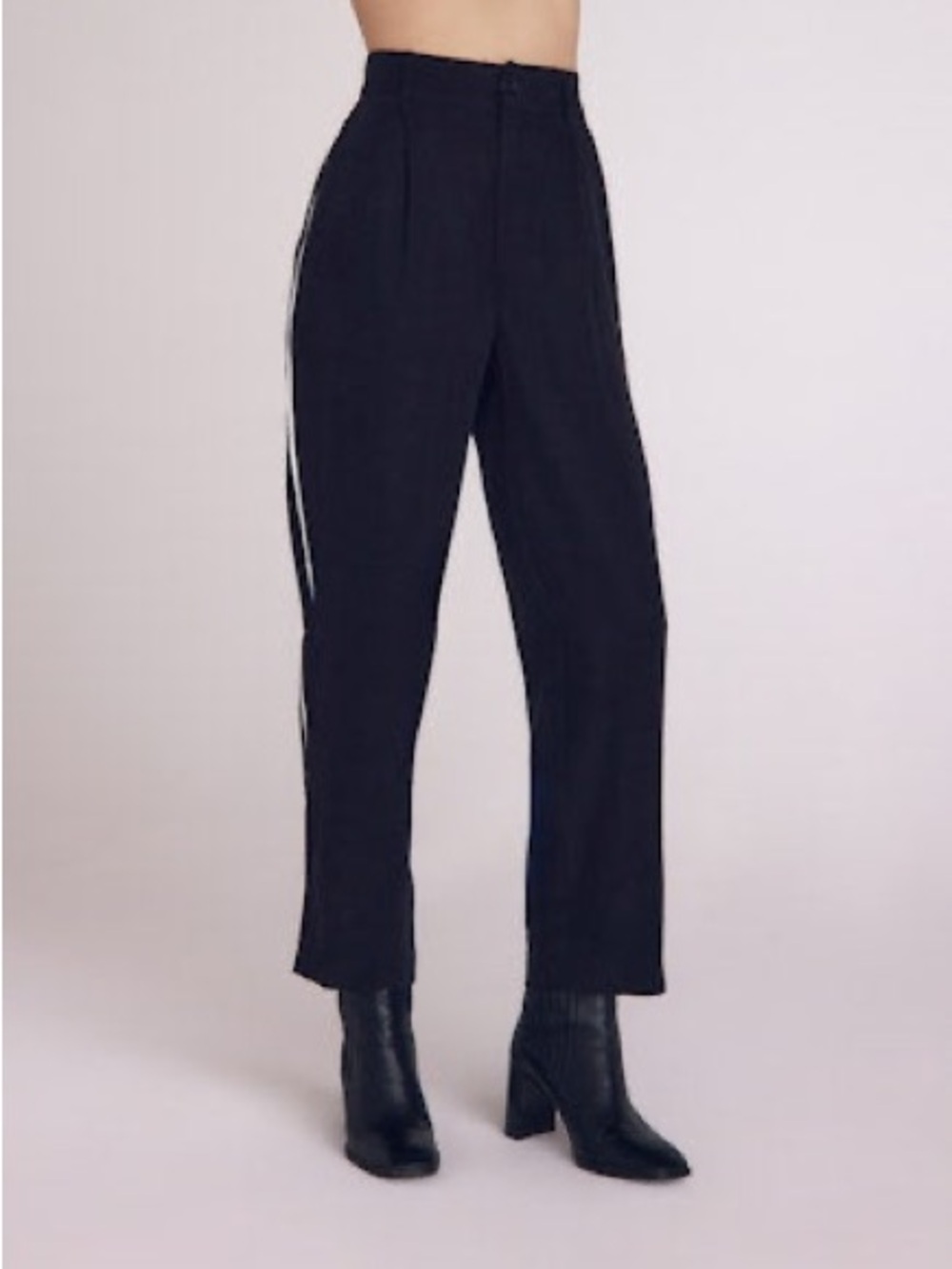 Bella Dahl Piped Trouser Pant XS NWT